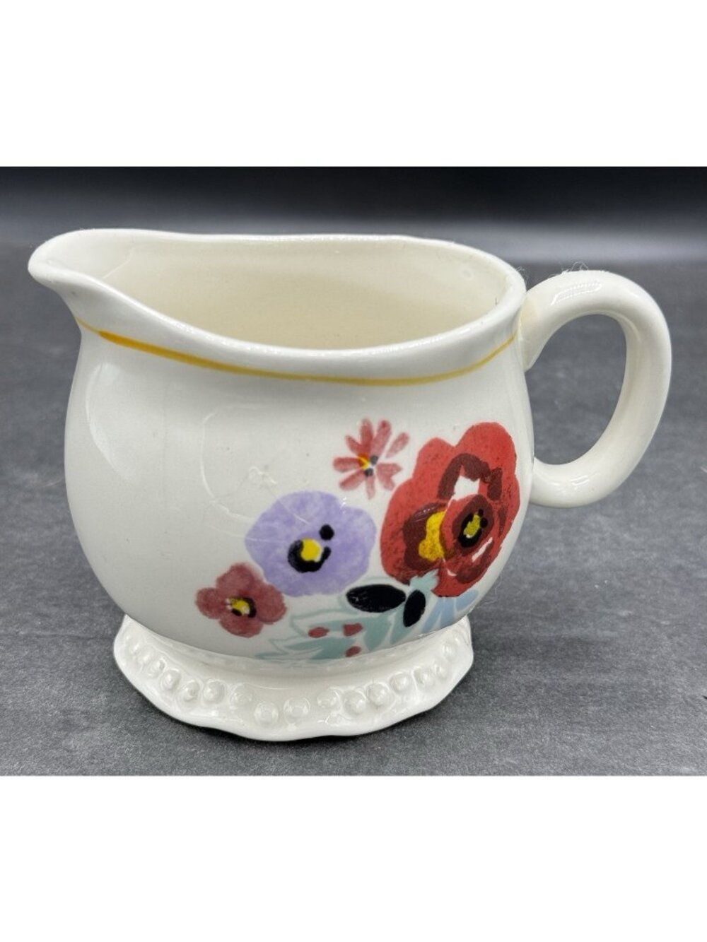 The Pioneer Woman "Flea Market" Floral Design Ceramic Creamer